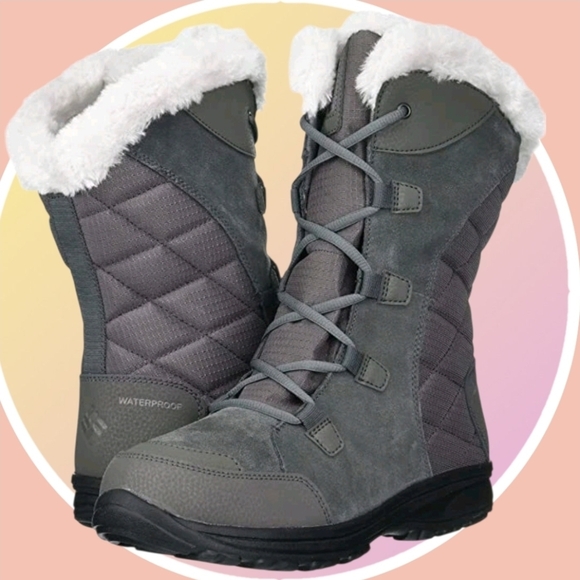 NIB Columbia Ice Maiden II Size 9 Graphite - Picture 3 of 11